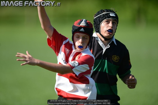 2015-05-16 Rugby Lyons Settimo Milanese U14-Rugby Monza 0362